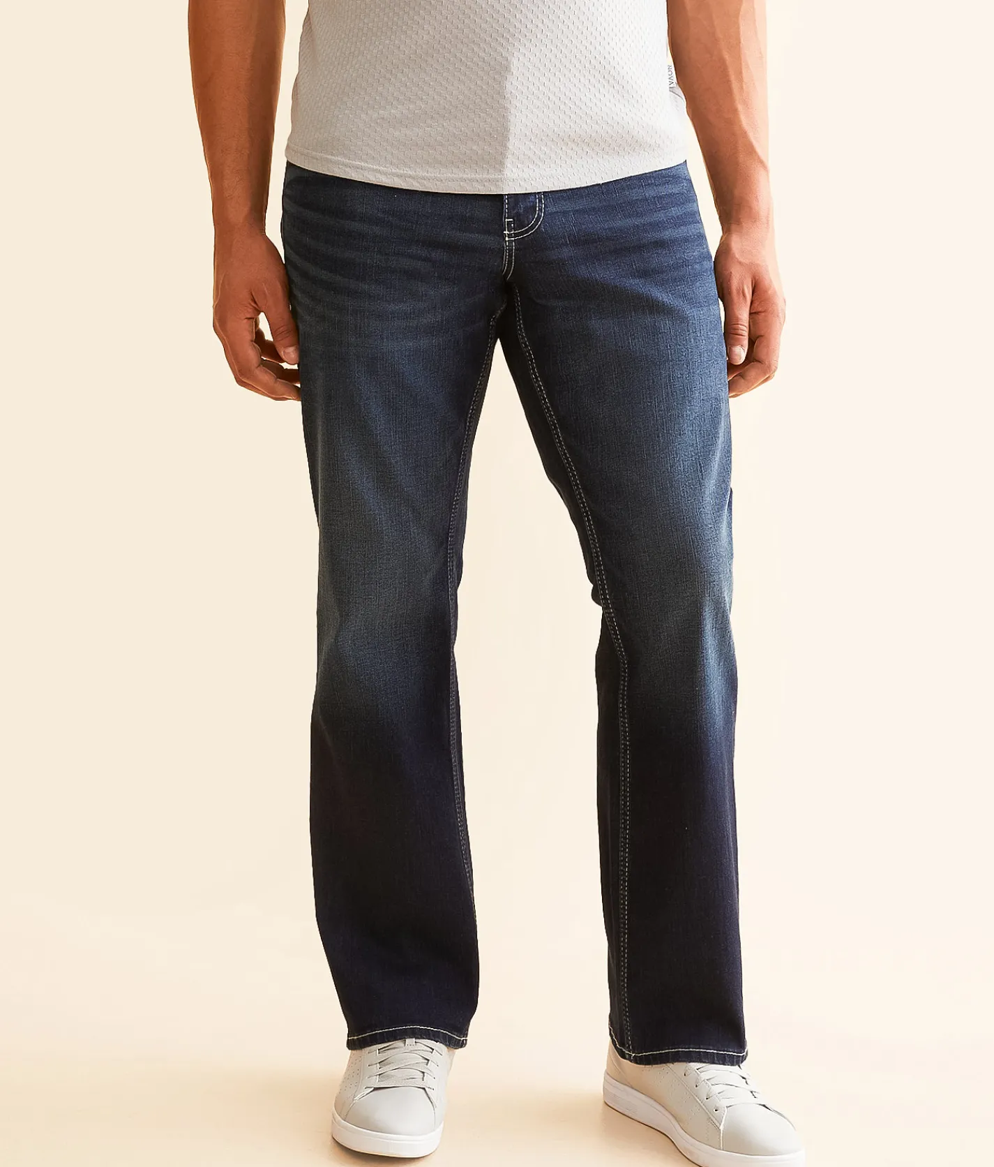 Reclaim Relaxed Straight Stretch Jean Beau Discount