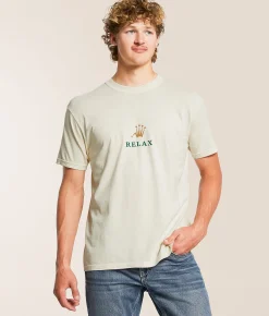 Graphic T-Shirts | Pretty Vacant Relax T-Shirt Ivory