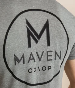 Graphic T-Shirts | Maven Co-op Rennant T-Shirt Platinum Heather