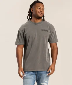 Tops|Graphic T-Shirts | Seager Reserve T-Shirt Pigment Grey