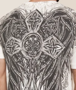 Affliction Residual Chaos T-Shirt Antique White Online