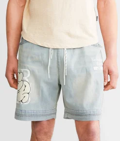 Bottoms|Shorts | Smoke Rise® Resort Denim Stretch Short Elm Blue