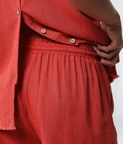 BKE Resort Edit - Frayed Short Cardinal