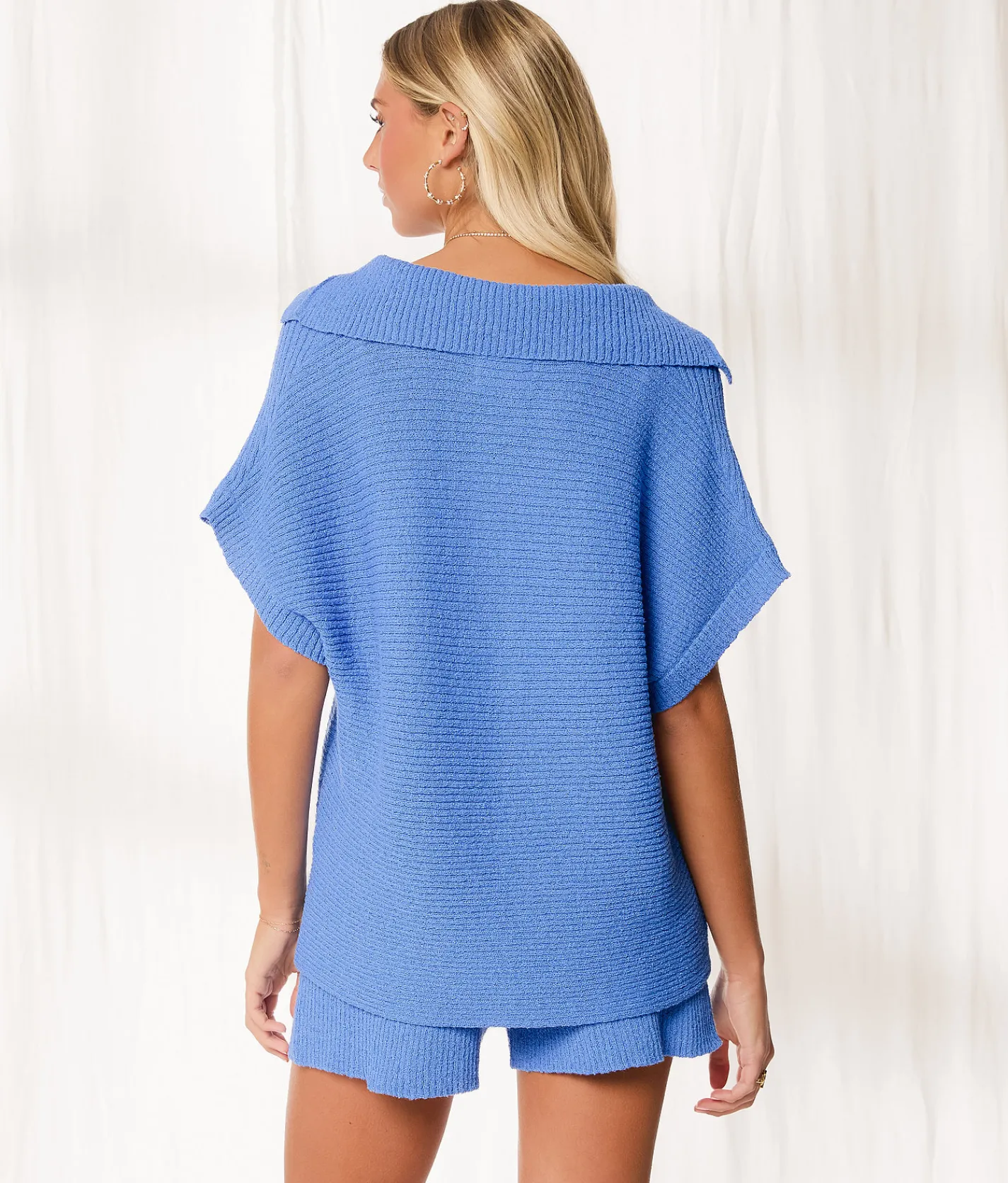 Tops | BKE Resort Edit - Johnny Collar Sweater Regatta