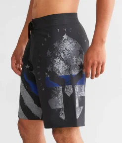 Bottoms|Swimwear | Howitzer Respect Spartan Stretch Boardshort Black