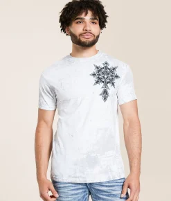 Tops|Graphic T-Shirts | Affliction Retribution T-Shirt White