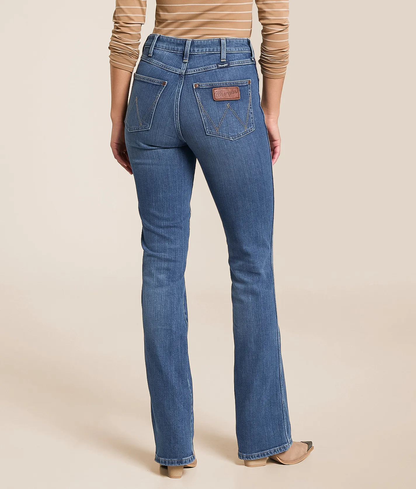 Wrangler® Retro Bailey High Rise Boot Stretch Jean London Discount