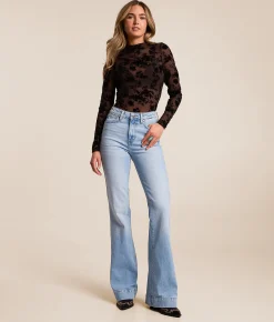 Jeans|Bottoms | Wrangler® Retro Bailey High Rise Trouser Stretch Jean Kelsey