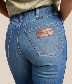 Wrangler® Retro Bailey High Rise Trouser Stretch Jean Mina Clearance