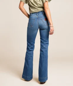 Wrangler® Retro Bailey High Rise Trouser Stretch Jean Mina Clearance