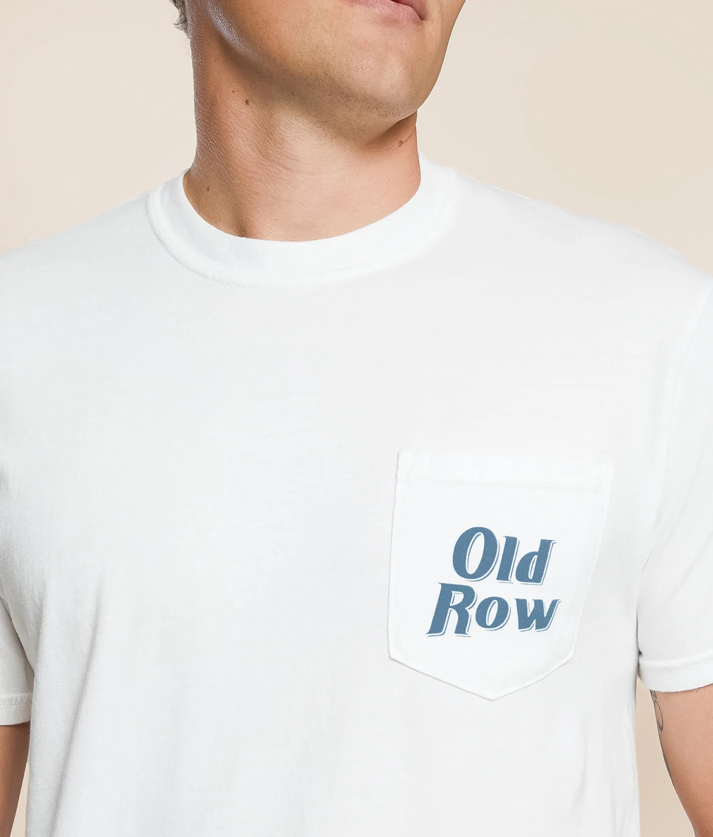 Tops|Graphic T-Shirts | Old Row Retro Can T-Shirt White