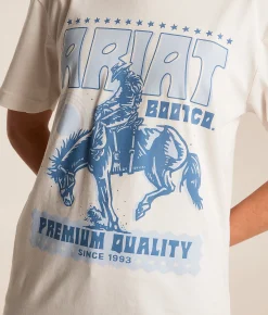 Ariat Retro Cowboy T-Shirt Natural Hot