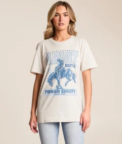 Ariat Retro Cowboy T-Shirt Natural Hot