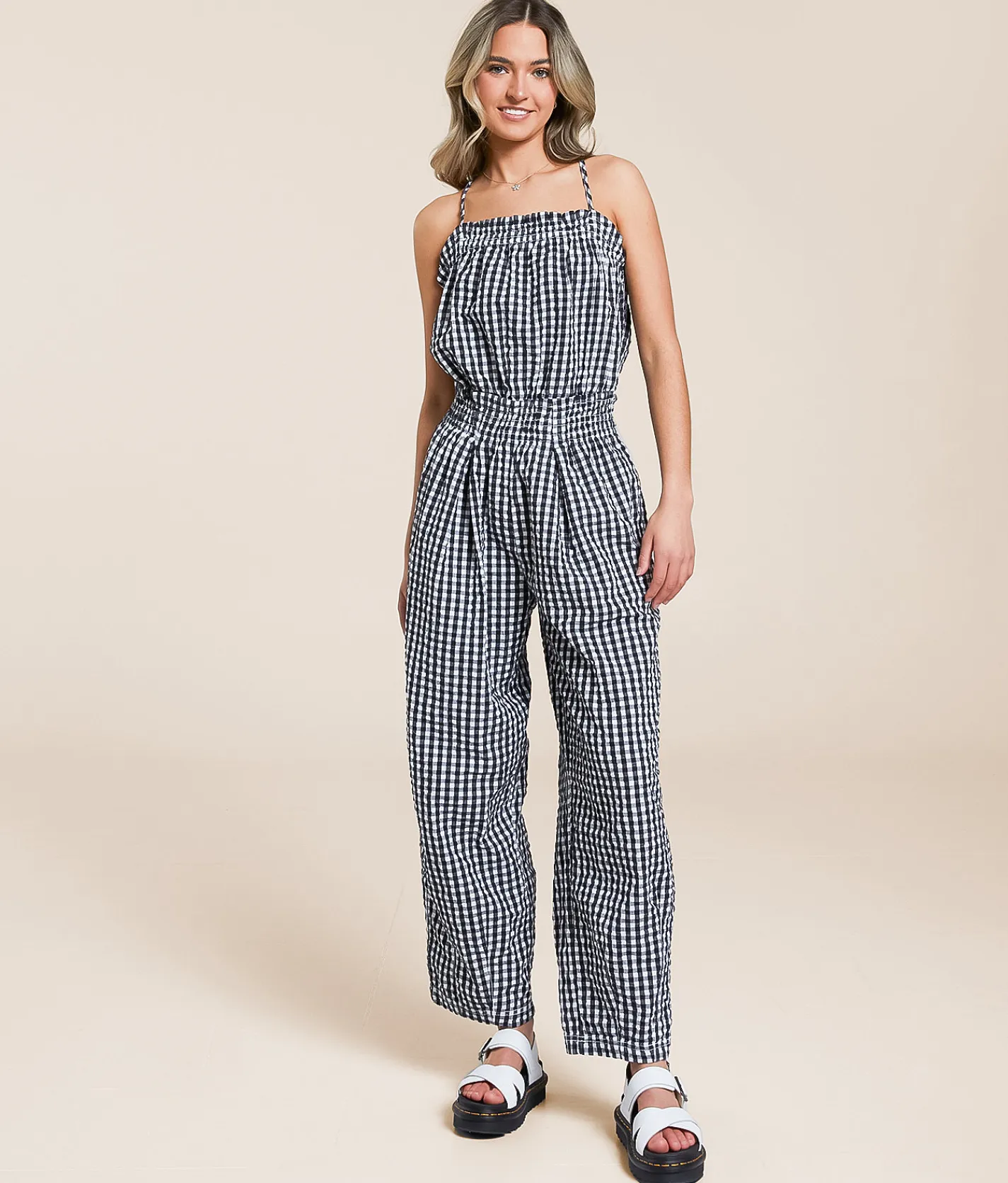 Rompers & Jumpsuits | Free People Retro Heatwave Jumpsuit Black Combo