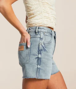 Bottoms|Shorts | Wrangler® Retro High Rise Cowboy Stretch Short Quinn