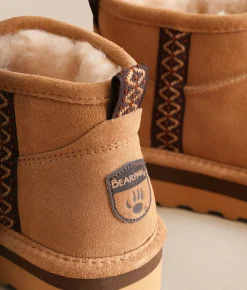 Shoes | Bearpaw Retro October Leather Ankle Boot Iced Coffee Multi