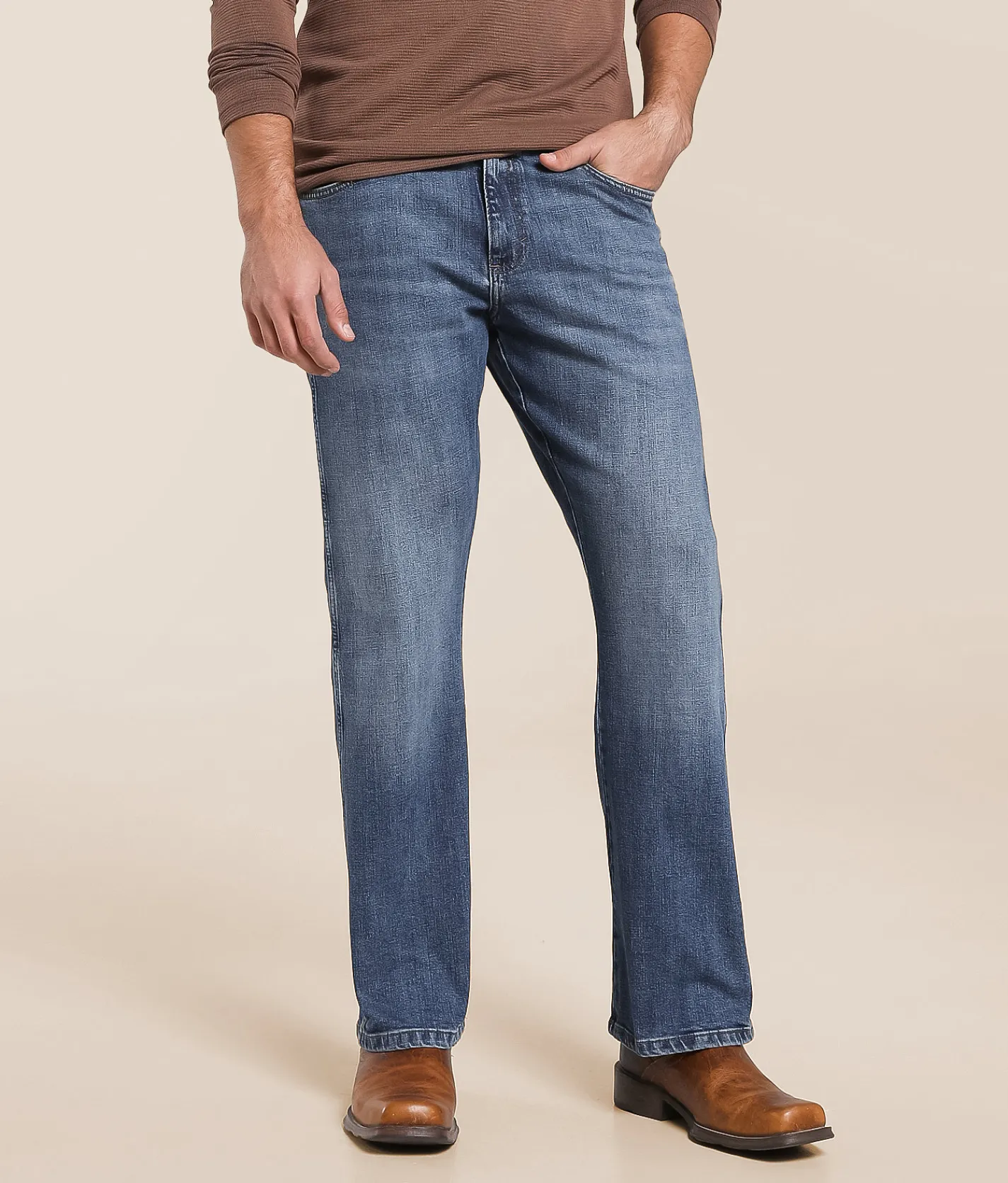 Wrangler® Retro Relaxed Boot Stretch Jean Harris