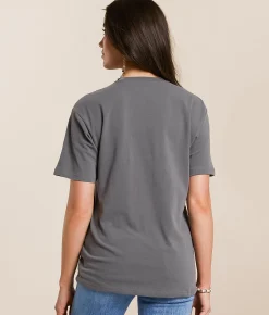 Tops | Ariat Retro Rodeo Boyfriend T-Shirt Thunderstorm