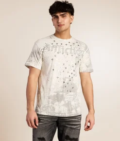 Affliction Retrospect T-Shirt Vintage White Hot