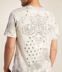 Affliction Retrospect T-Shirt Vintage White Hot