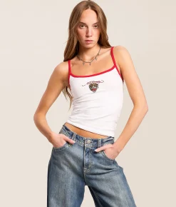 Tops | Ed Hardy Retro Tiger Tank Top White