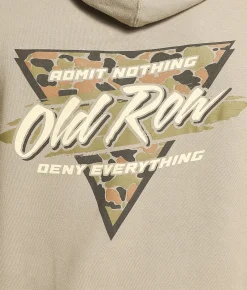 Tops | Old Row Retro Triangle Camo Hooded Sweatshirt Cement