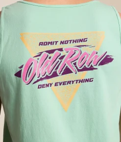 Old Row Retro Triangle 2.0 Tank Top Island Reef Clearance