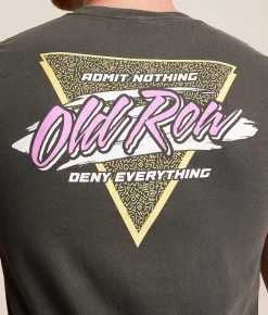 Tops|Graphic T-Shirts | Old Row Retro Triangle 2.0 T-Shirt Pepper