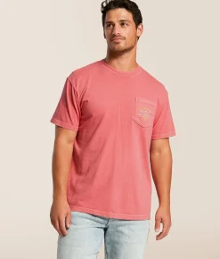 Tops|Graphic T-Shirts | Old Row Retro Triangle T-Shirt Watermelon