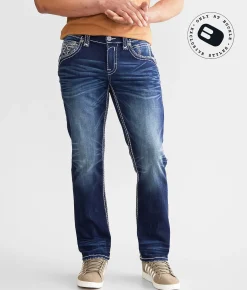 Rock Revival Jeans|Bottoms | Rock Revival Reuben Straight Stretch Jean Reuben J202