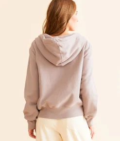Tops|Activewear | Champion® Reverse Weave Stadium Hoodie Washed Evening Blush