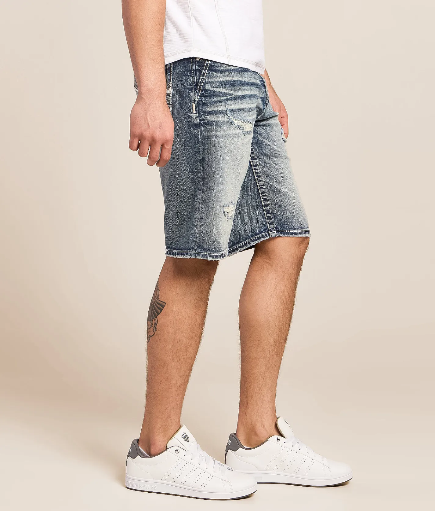 Bottoms | Salvage Revolt Stretch Short Rocky Mountains