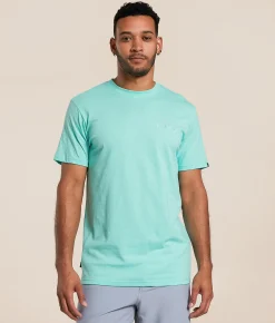 Veece Revolution T-Shirt Aqua Sky White Online