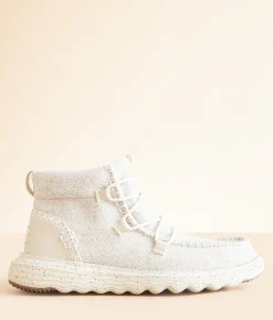 HEYDUDE™ Reyes Heathered Boot Ivory Outlet