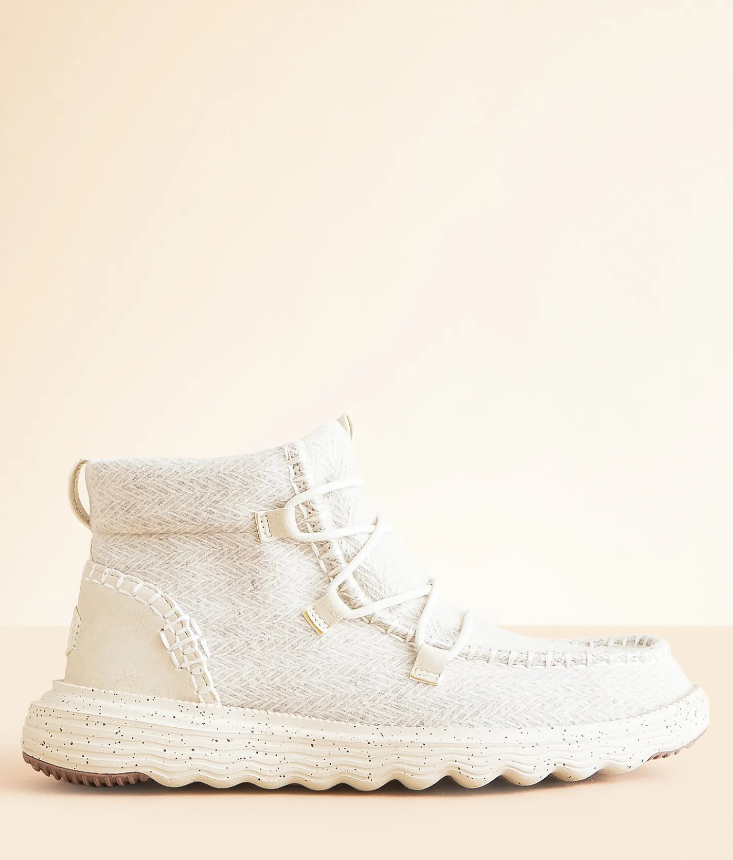 HEYDUDE™ Reyes Heathered Boot Ivory Outlet