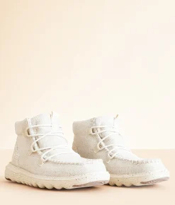 HEYDUDE™ Reyes Heathered Boot Ivory Outlet