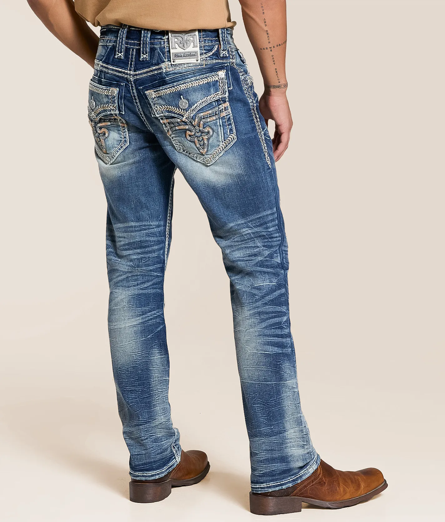 Rock Revival Jeans|Bottoms | Rock Revival Rey Straight Stretch Jean Rey J207