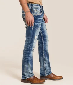 Rock Revival Jeans|Bottoms | Rock Revival Rey Straight Stretch Jean Rey J207