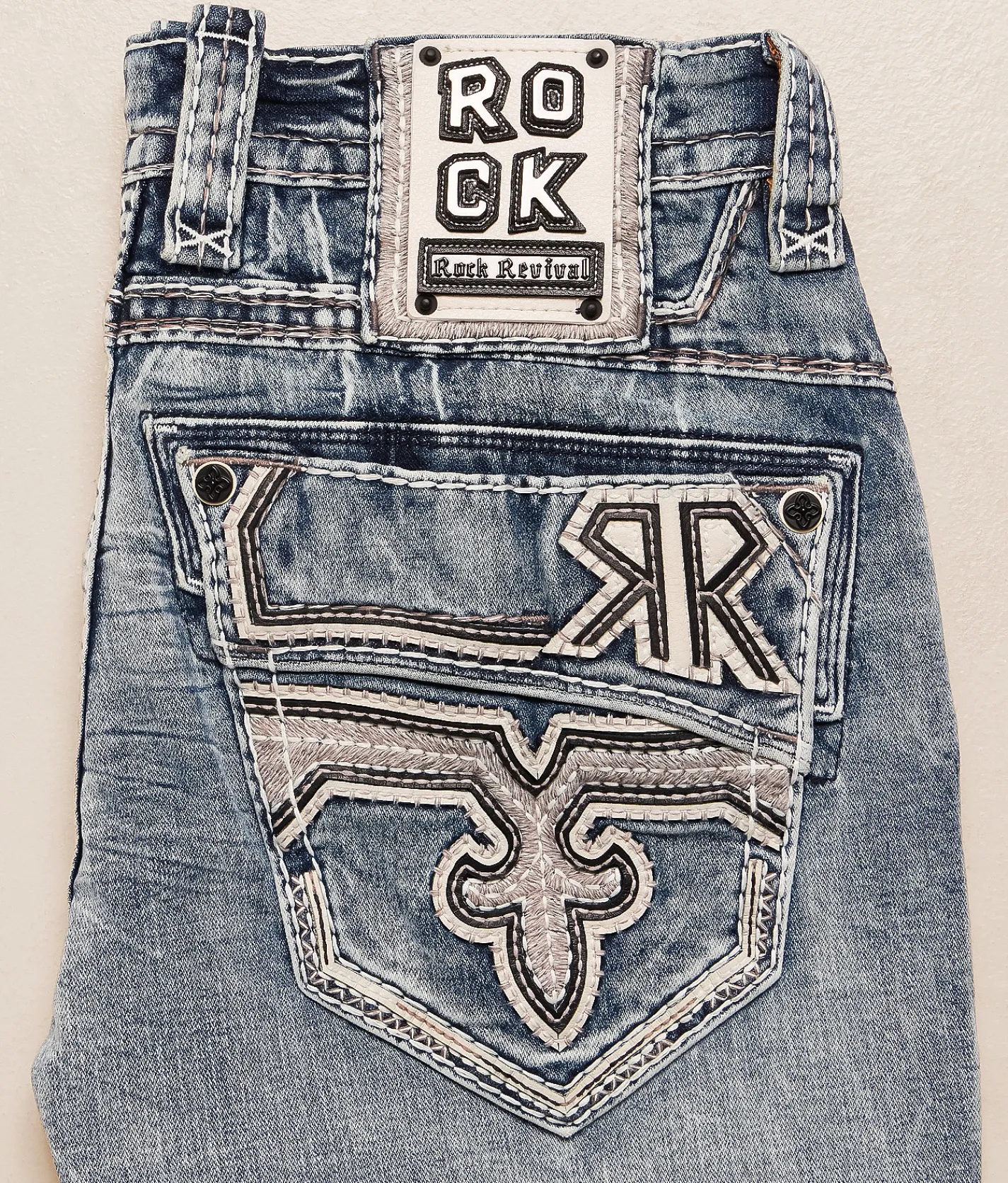 Rock Revival Rhett Relaxed Taper Stretch Jean Rhett EQ213 New