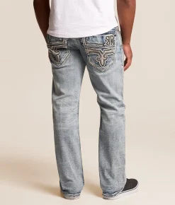 Rock Revival Rhett Relaxed Taper Stretch Jean Rhett EQ213 New
