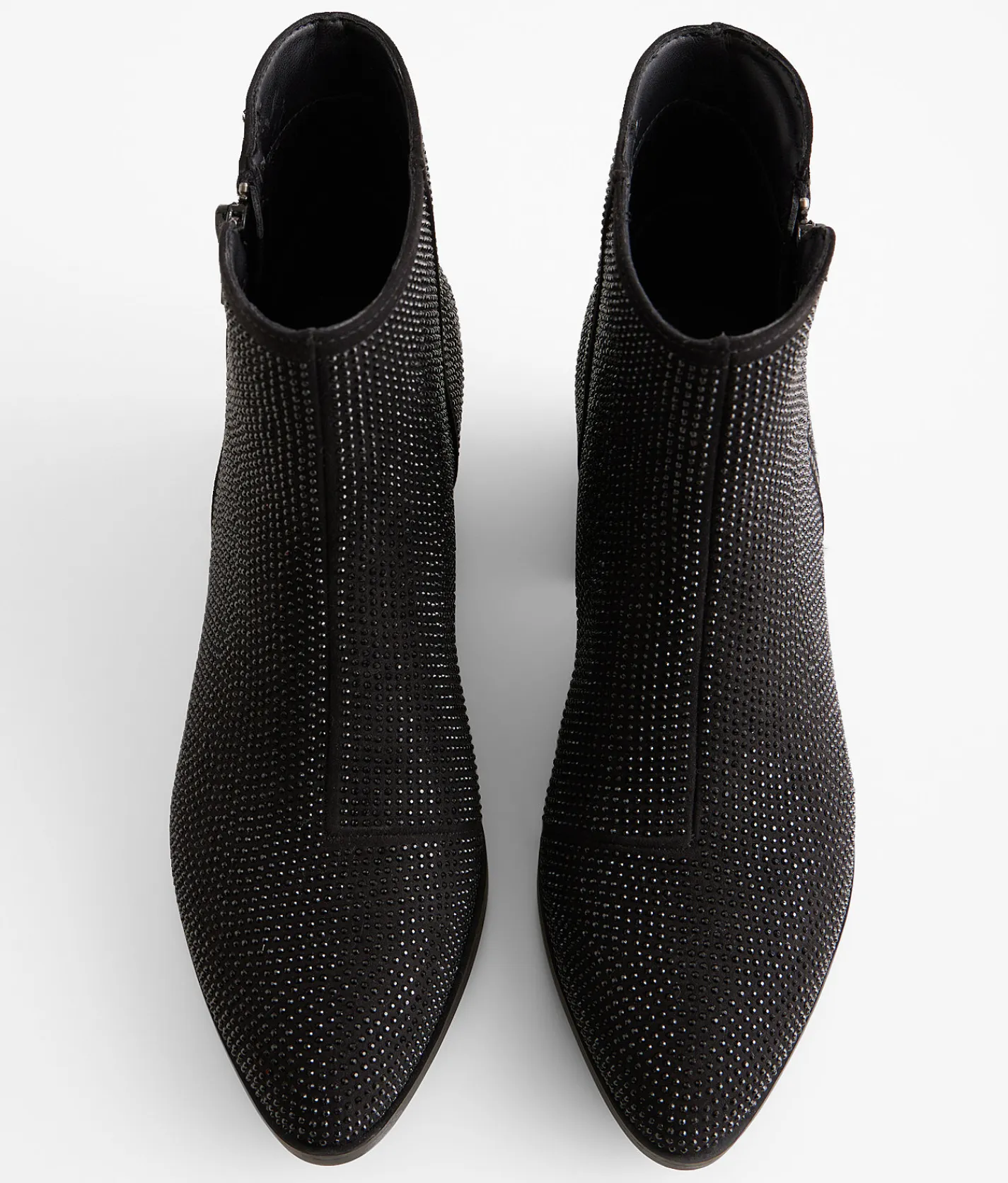 Mia Rhinestone Ankle Boot Black Clearance