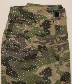 Jeans | Waimea Rhinestone Stacked Stretch Jean Camo