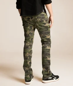 Jeans | Waimea Rhinestone Stacked Stretch Jean Camo