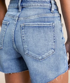 Bottoms|Shorts | Lovervet Rhinestone High Rise Stretch Short Rambler