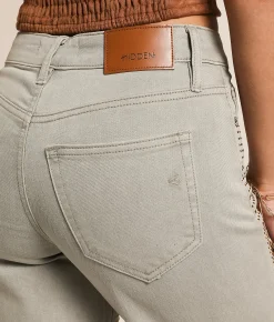 Jeans|Bottoms | HIDDEN Rhinestone Logan Dad Stretch Jean Gravel Rhinestone