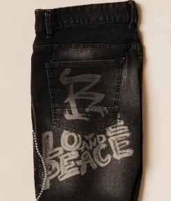 Bottoms|Shorts | Smoke Rise® Rhinestone Stretch Short Molten Black