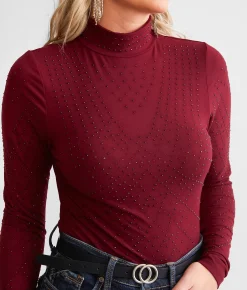 red by BKE Rhinestone Top Cordovan Sale