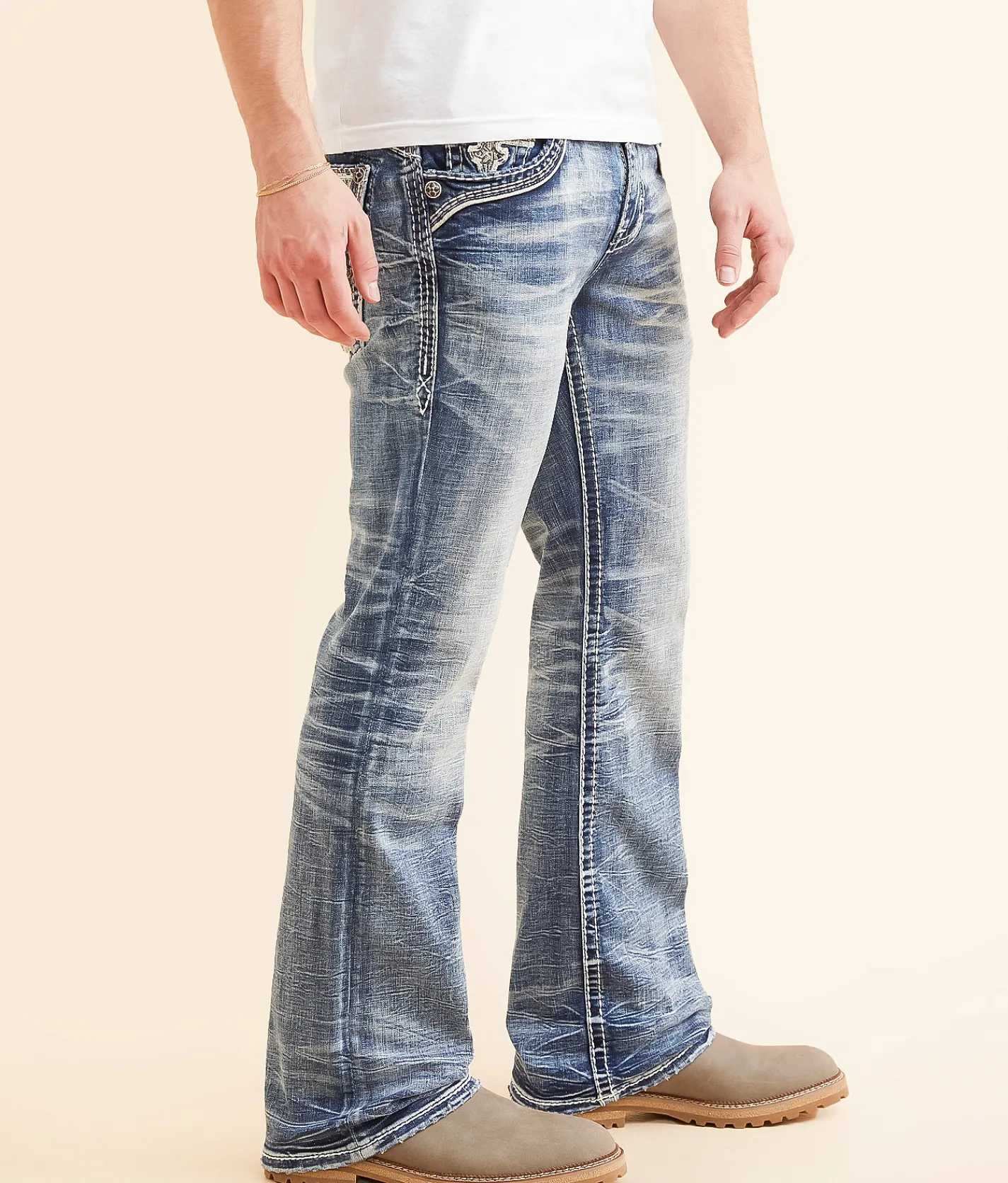 Rock Revival Jeans|Bottoms | Rock Revival Rhyker Slim Boot Stretch Jean Rhyker SB202