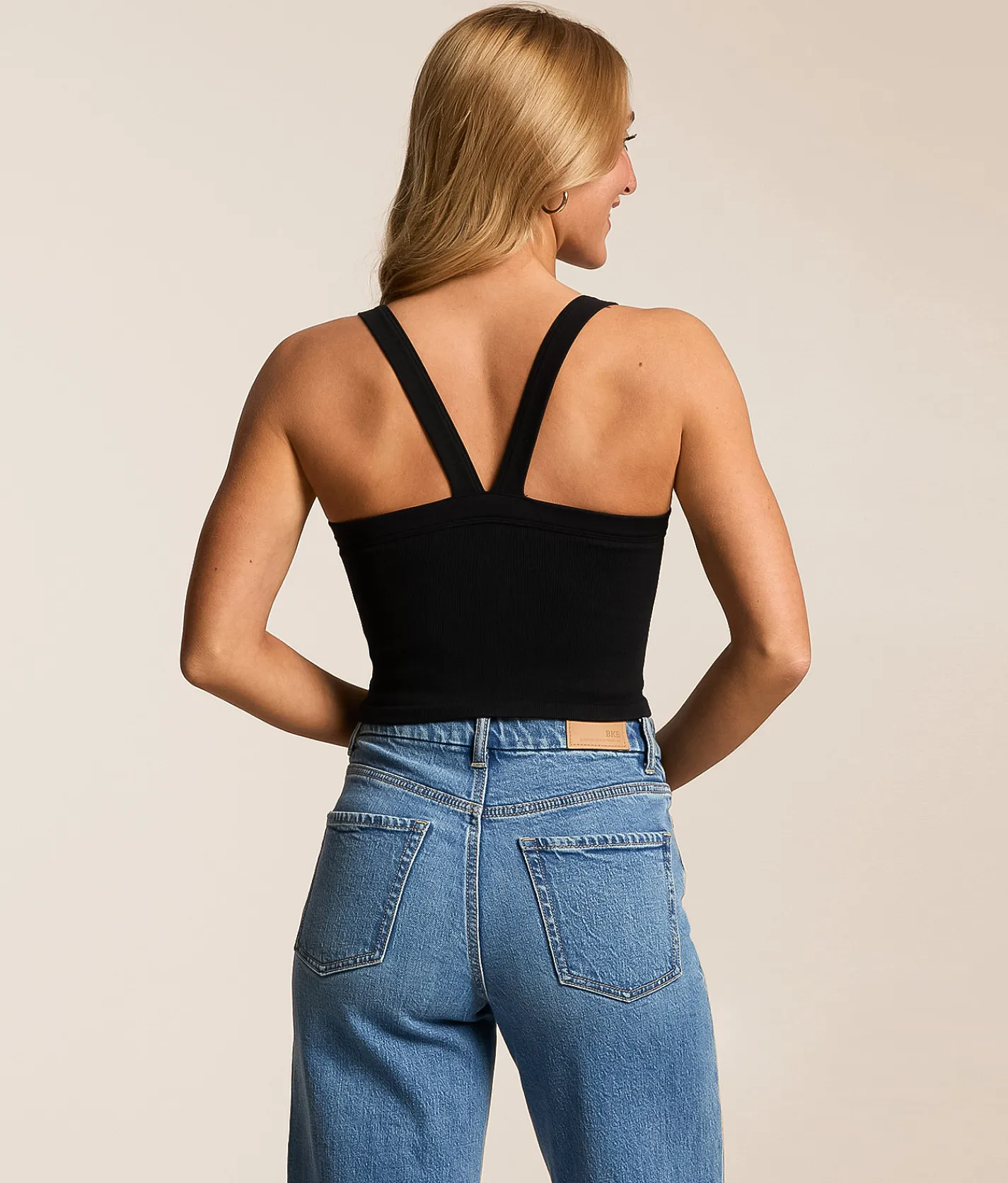 FITZ + EDDI Ribbed Brami Black Online
