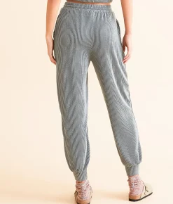 Bottoms | BKE Ribbed Knit Jogger Balsam Green